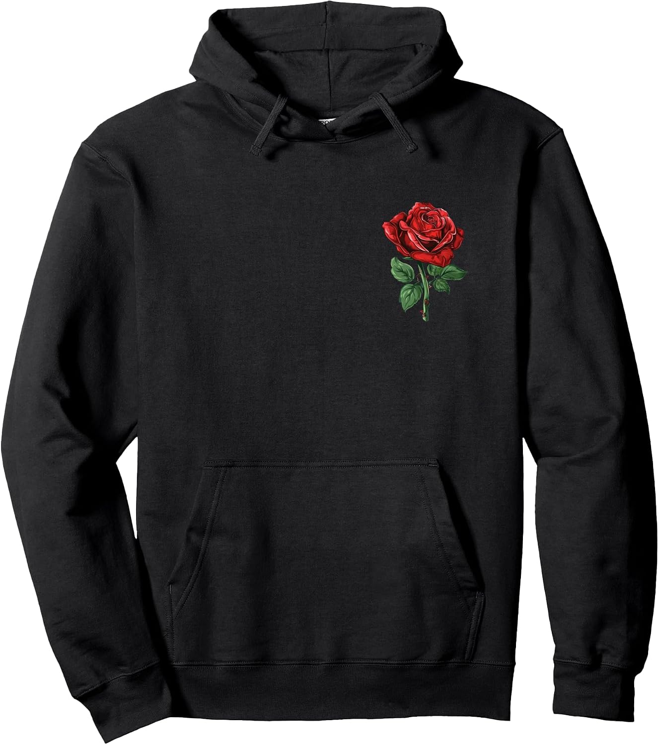 Red Rose Graphic - Adult & Kids T-Shirts, Sweatshirts & Hoodies apparel design preview 1