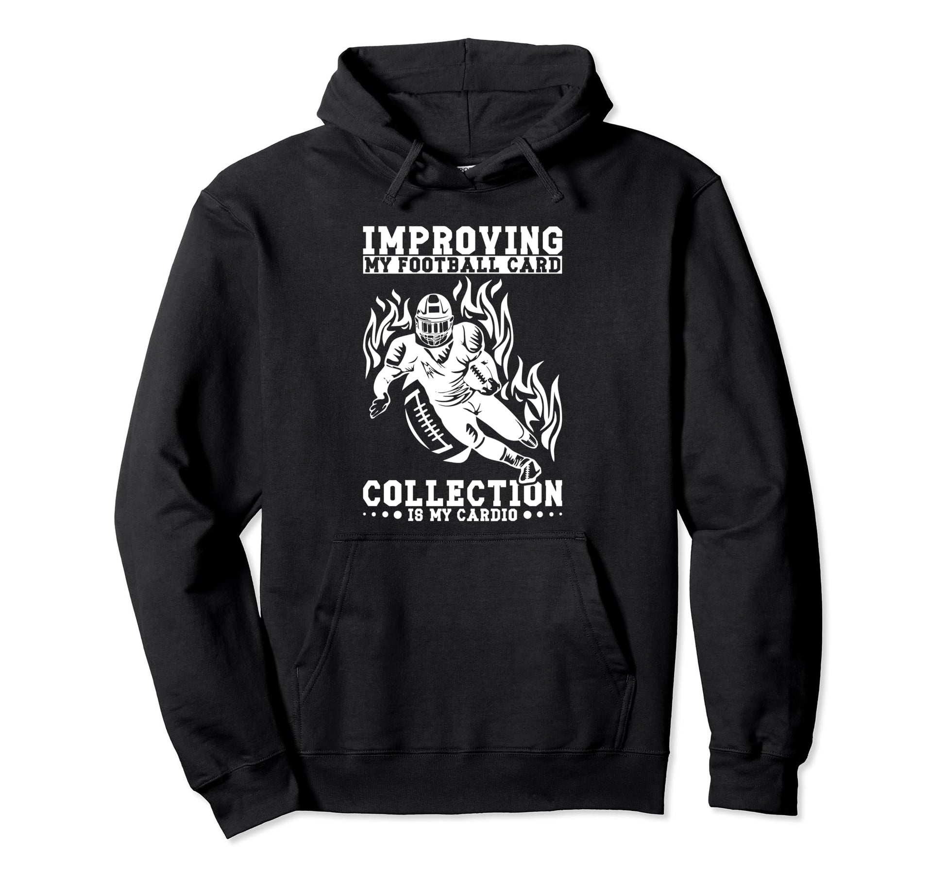 Football Home Cards Funny Sarcastic Hoodie - Minimalist Print Unisex - T-Shirt, Sweatshirt, Hoodie