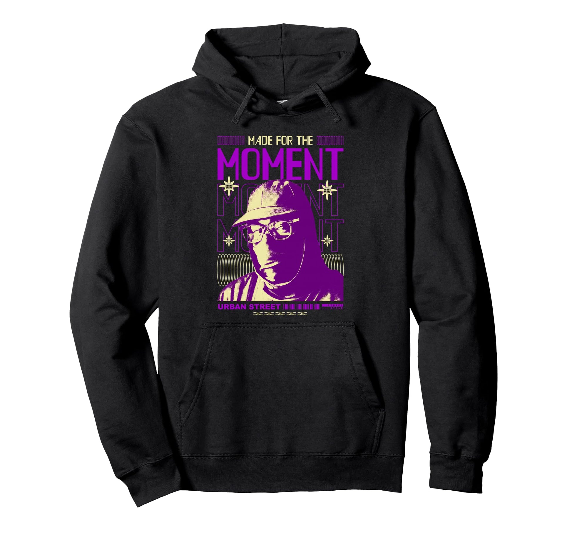Y2K Moment Bold Urban Graffiti Hoodie - Casual Everyday Wear Unisex - T-Shirt, Sweatshirt, Hoodie