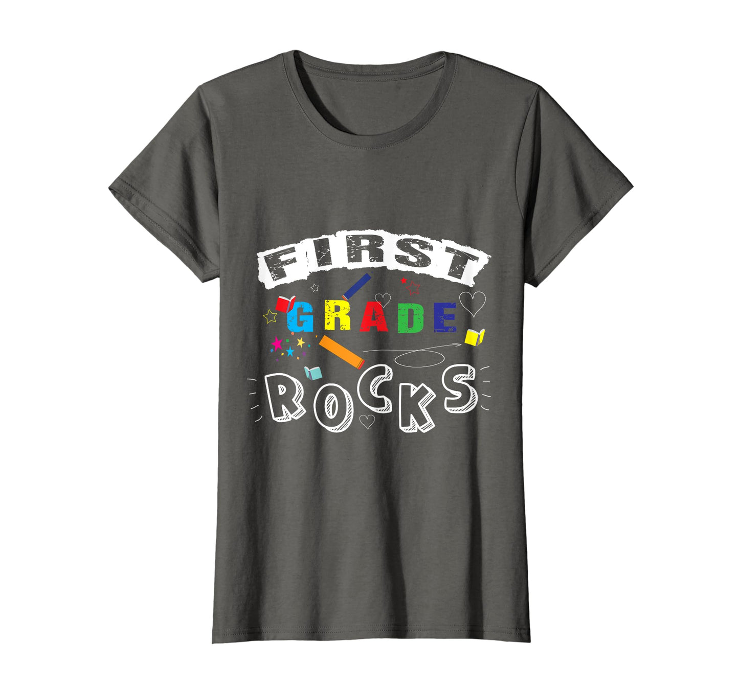 1St Grade Teacher I Ready To Rocks T-Shirt - Aesthetic Graphic Men Women - T-Shirt, Sweatshirt, Hoodie