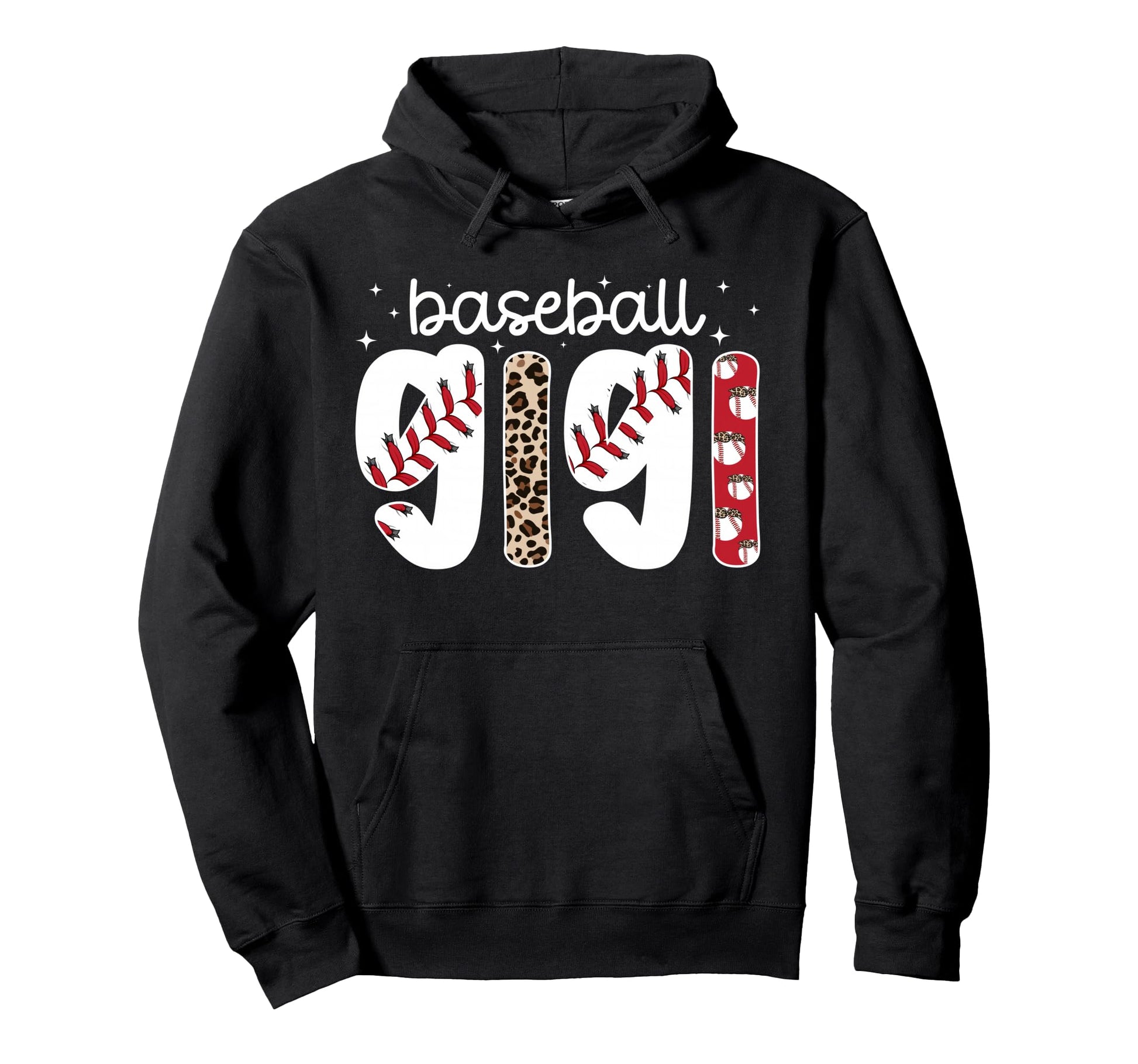 Baseball Gigi Leopard Gigi Baseball Hoodie - Graphic Print for Adults - T-Shirt, Sweatshirt, Hoodie