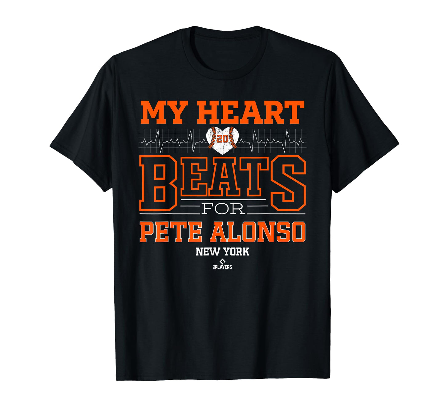 My Heart Beats Pete Alonso New York T-Shirt - Graphic Print for Adults - T-Shirt, Sweatshirt, Hoodie