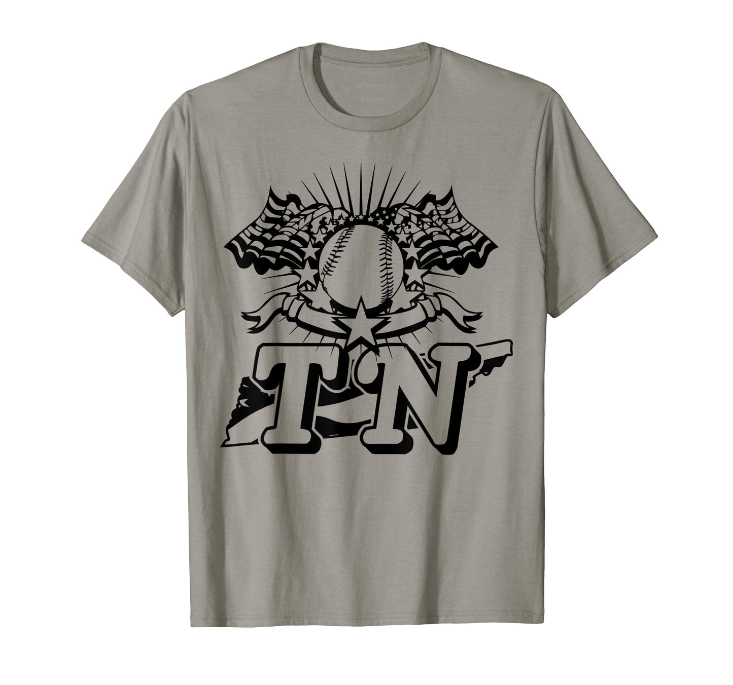 Tennessee Baseball Fan Love Baseball T-Shirt - Novelty Apparel Men Women - T-Shirt, Sweatshirt, Hoodie