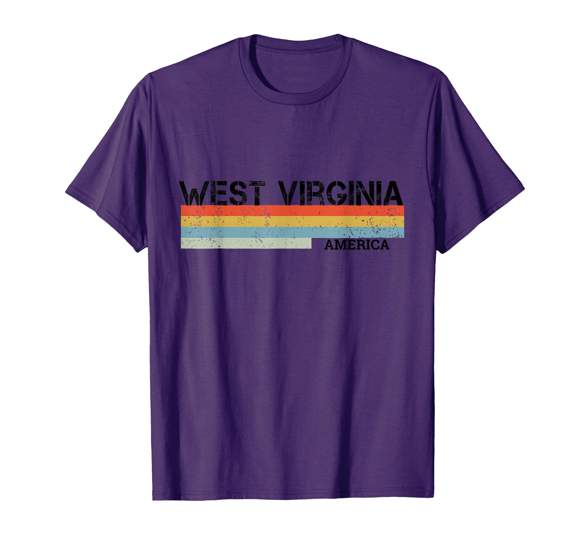 West Virginia Stripes Sweatshirt - Unique Graphic Unisex - T-Shirt, Sweatshirt, Hoodie