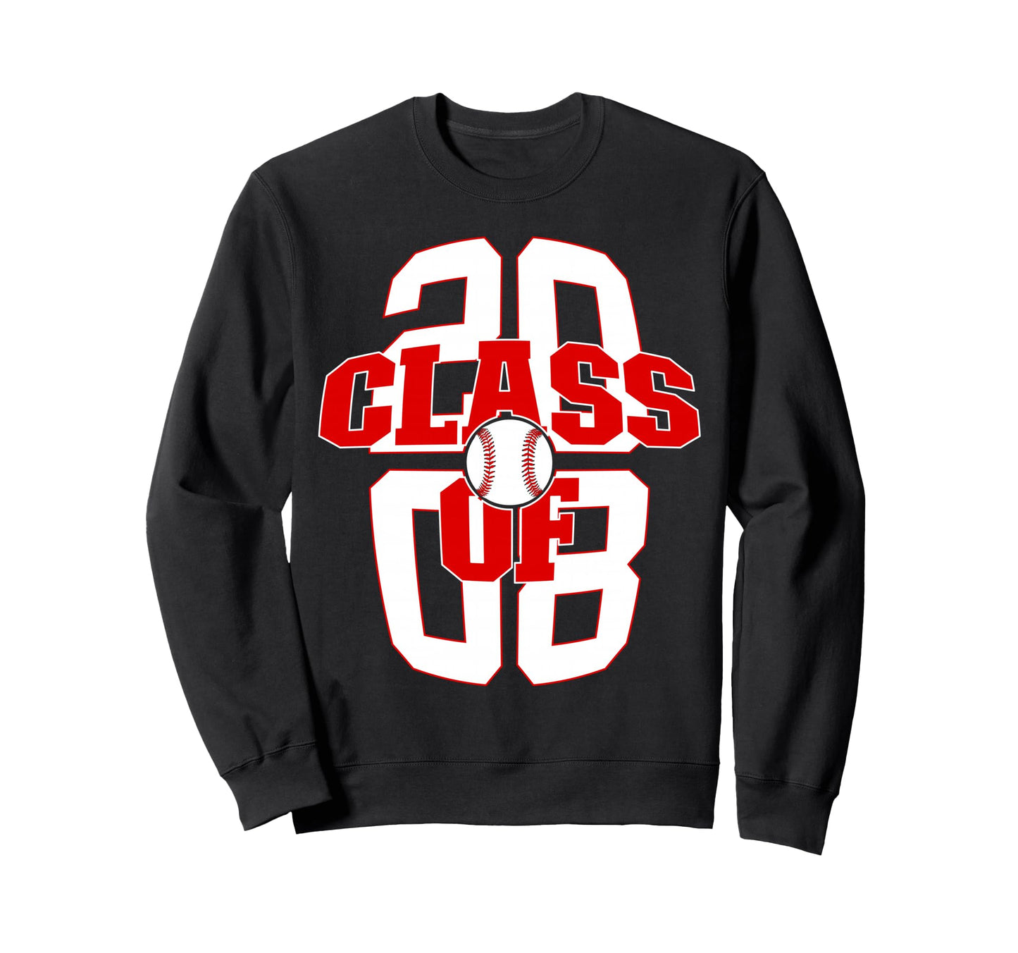 18 Years Class 2008 Baseball 18Th Sweatshirt - Trendy Graphic Men Women - T-Shirt, Sweatshirt, Hoodie