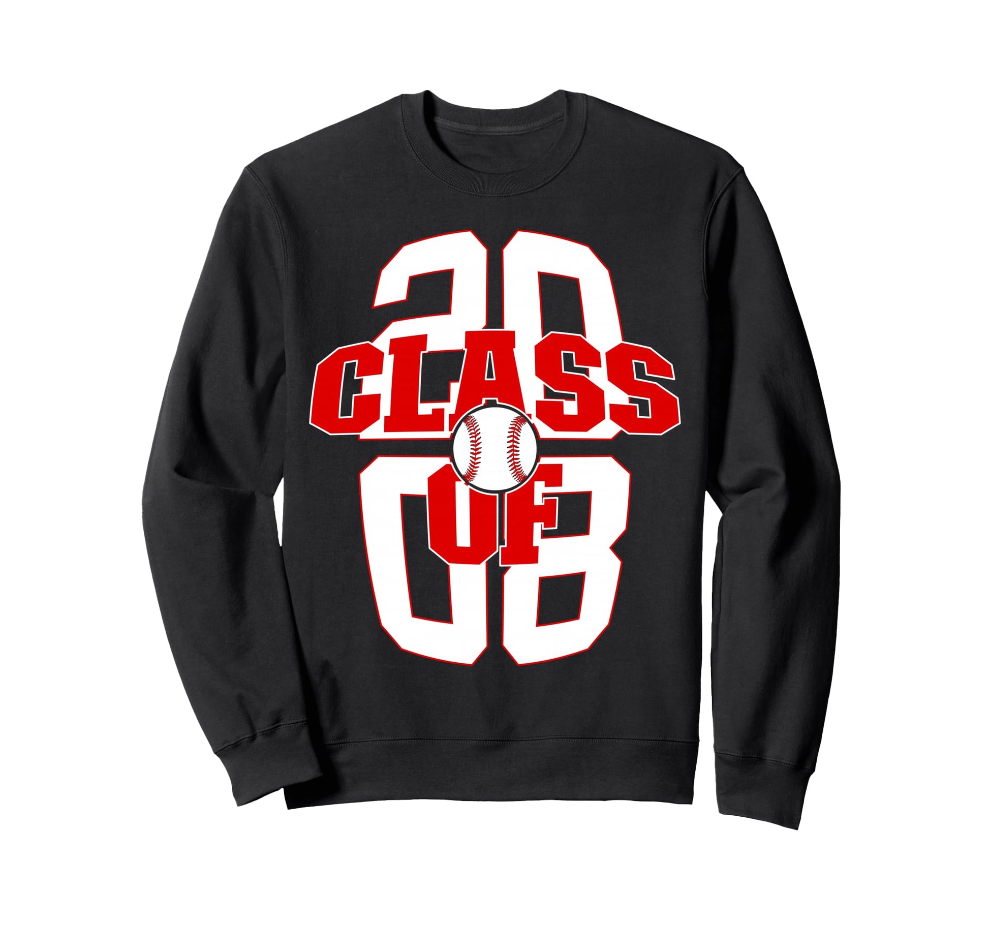 18 Years Class 2008 Baseball 18Th Sweatshirt - Trendy Graphic Men Women - T-Shirt, Sweatshirt, Hoodie