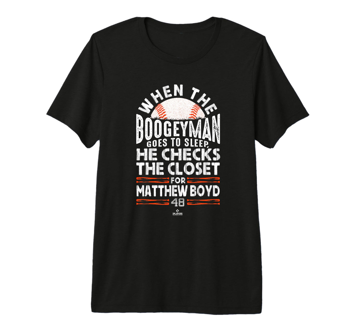 Boogeyman Checks Closet Matthew Boyd T-Shirt - Minimalist Print for Adults - T-Shirt, Sweatshirt, Hoodie