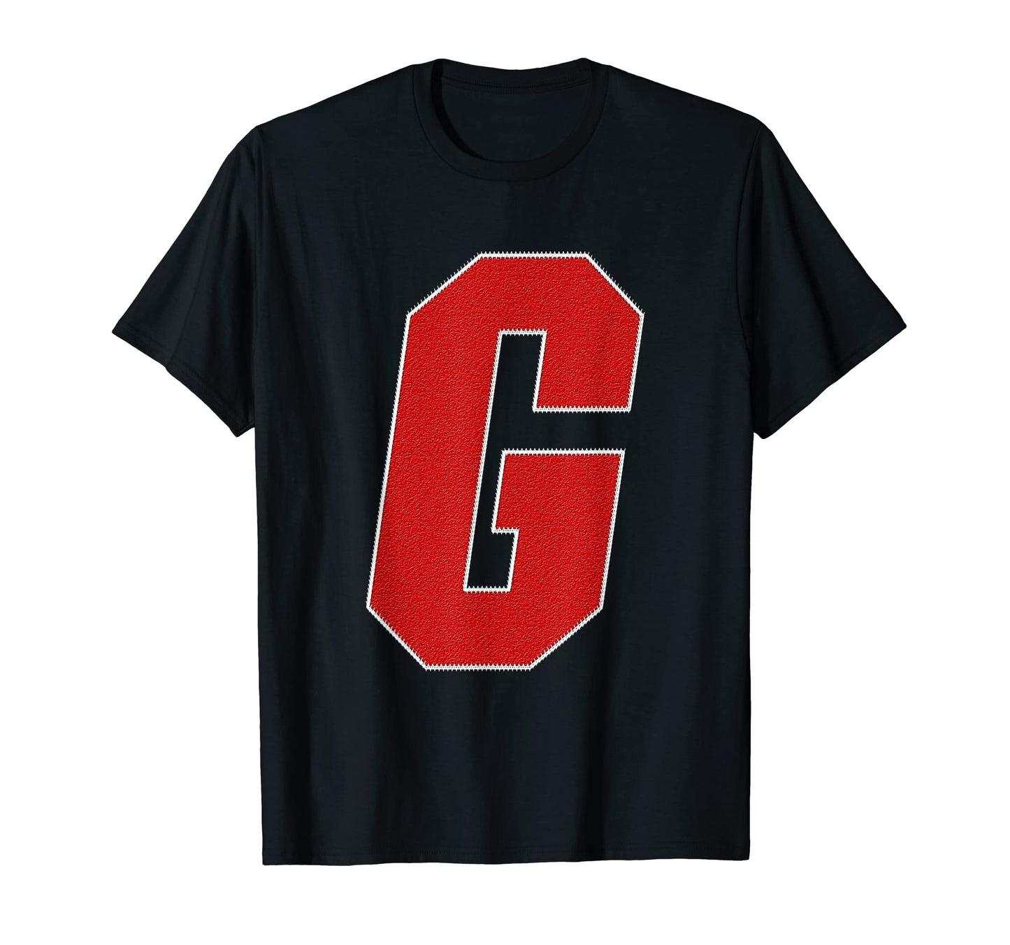 Letter G Monogram Varsity Alphabet T-Shirt - Novelty Apparel Unisex - T-Shirt, Sweatshirt, Hoodie