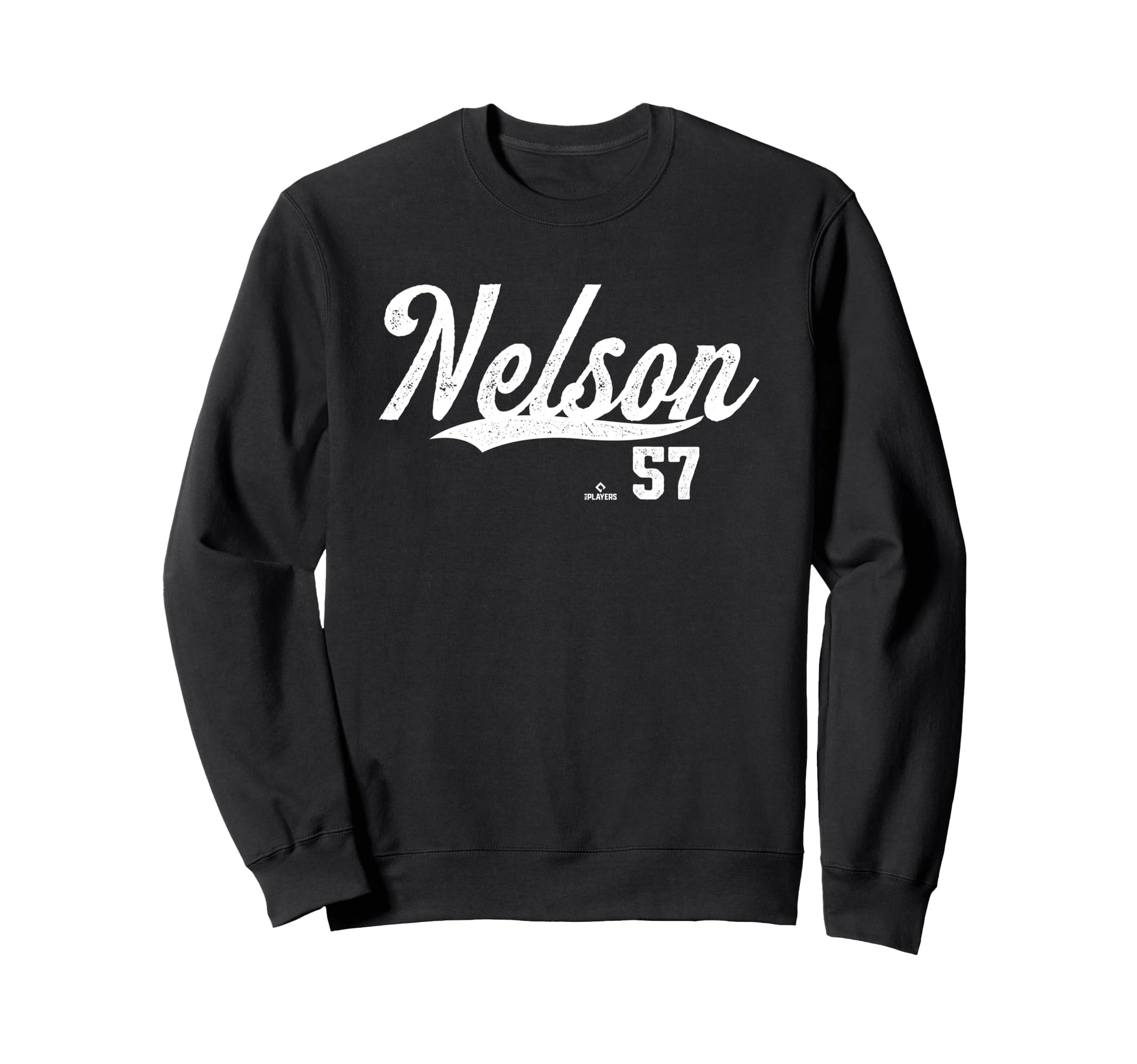 Distressed Swoosh Nick Nelson Sweatshirt - Aesthetic Graphic Men Women - T-Shirt, Sweatshirt, Hoodie