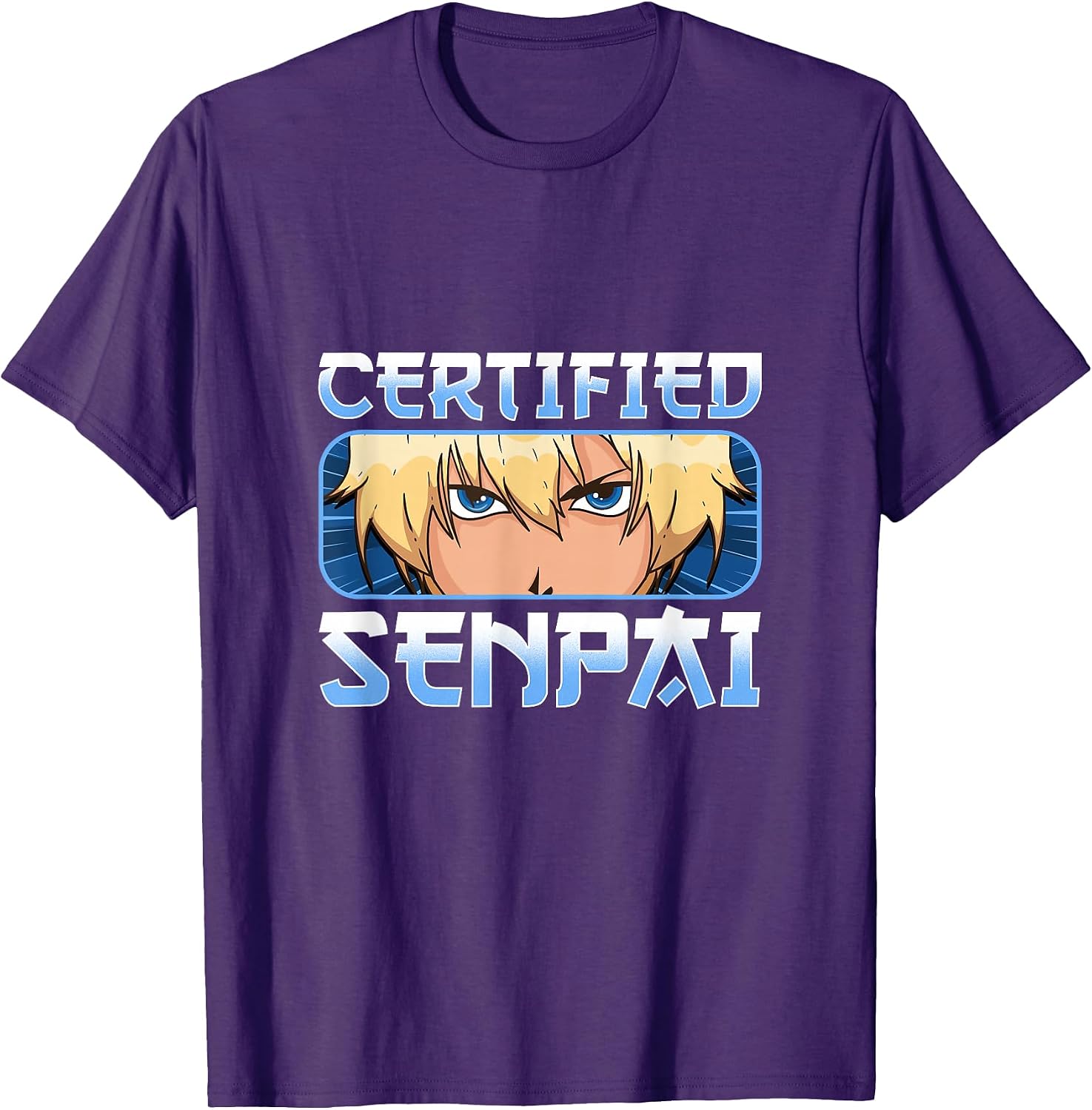 Certified Senpai Design - Adult & Kids T-Shirts, Sweatshirts & Hoodies apparel design preview 1