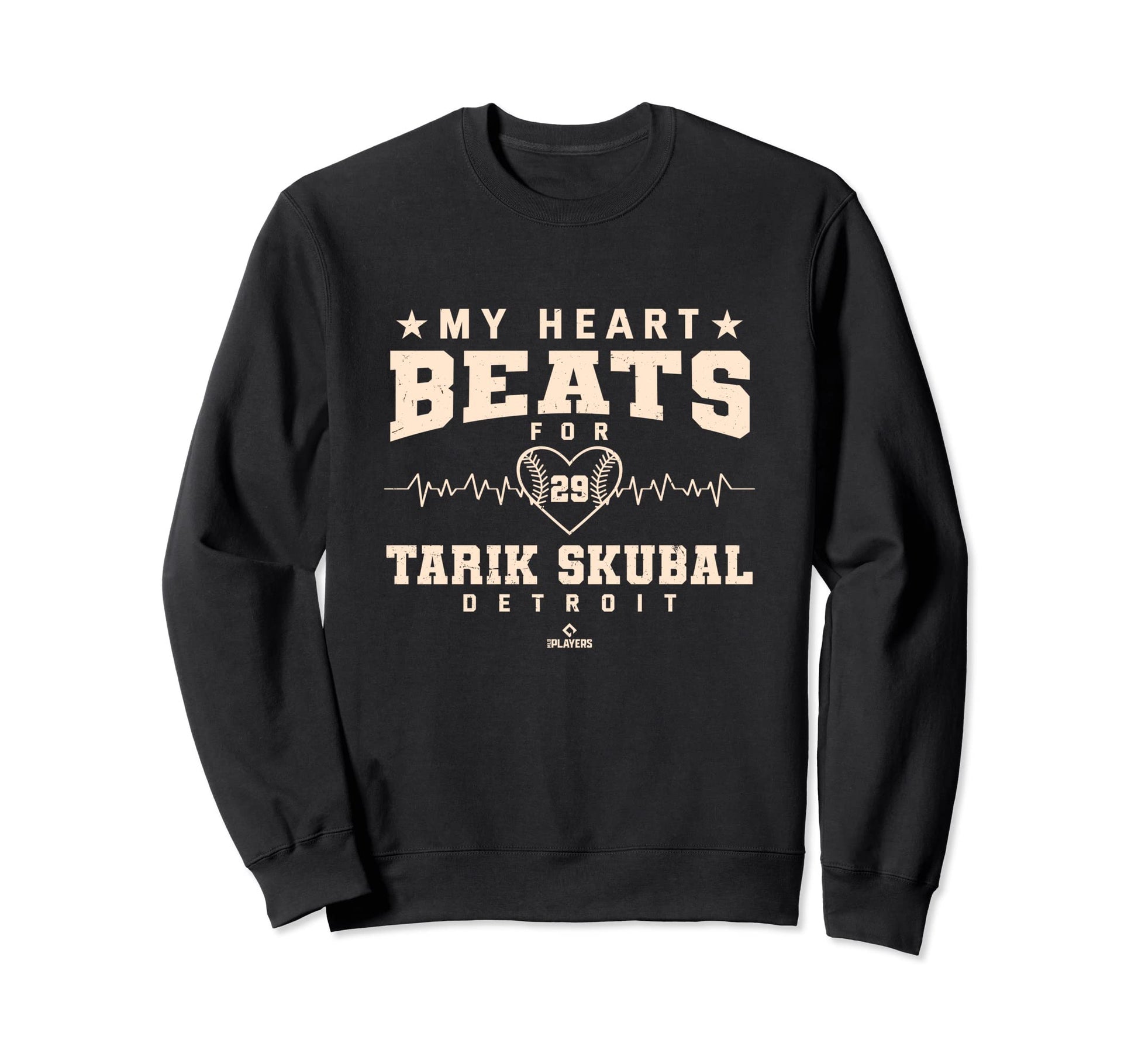 My Heart Beats Tarik Skubal Sweatshirt - Unique Graphic for Adults - T-Shirt, Sweatshirt, Hoodie