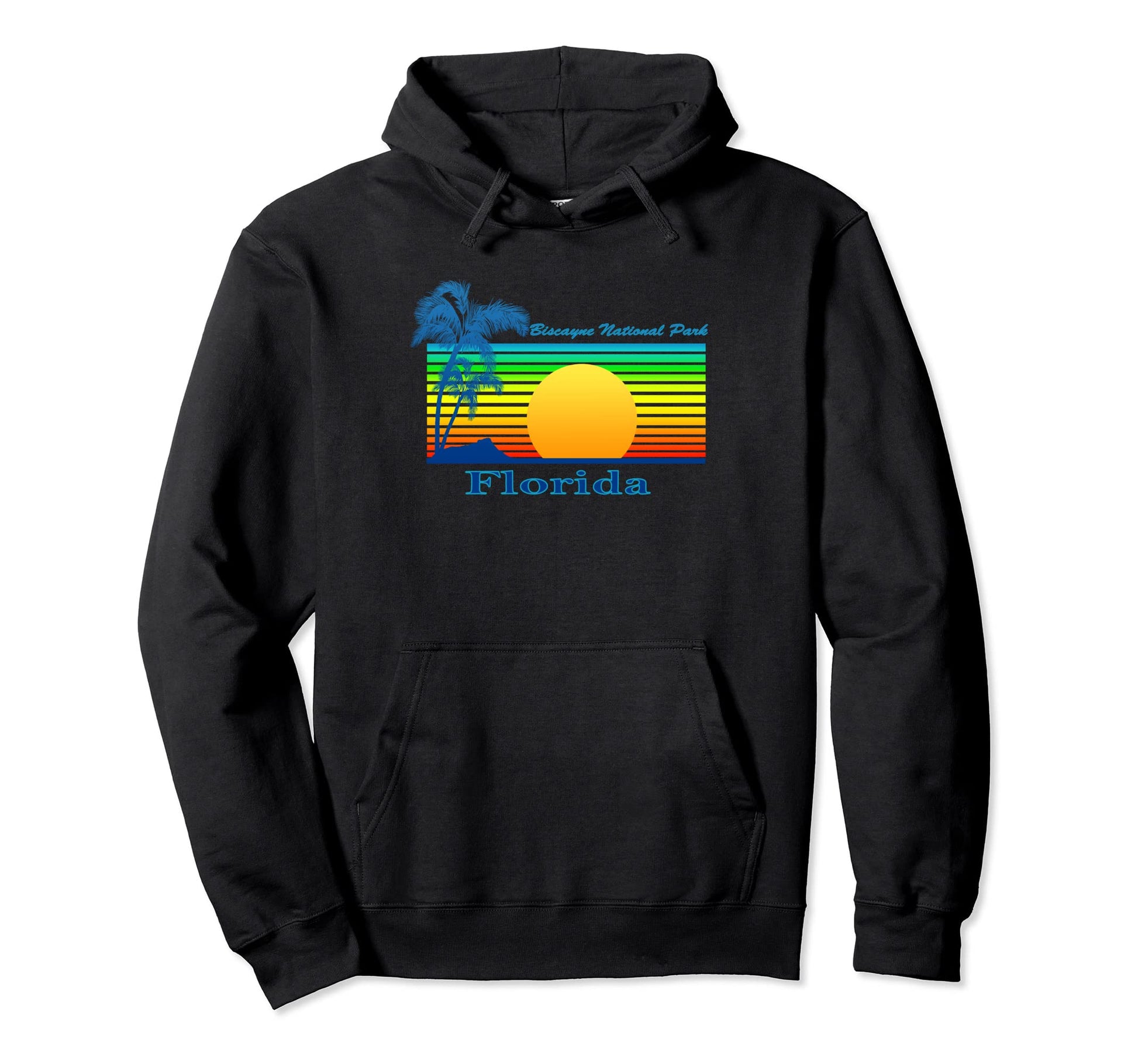 Biscayne National Park Florida Tropical Hoodie - Novelty Apparel Unisex - T-Shirt, Sweatshirt, Hoodie