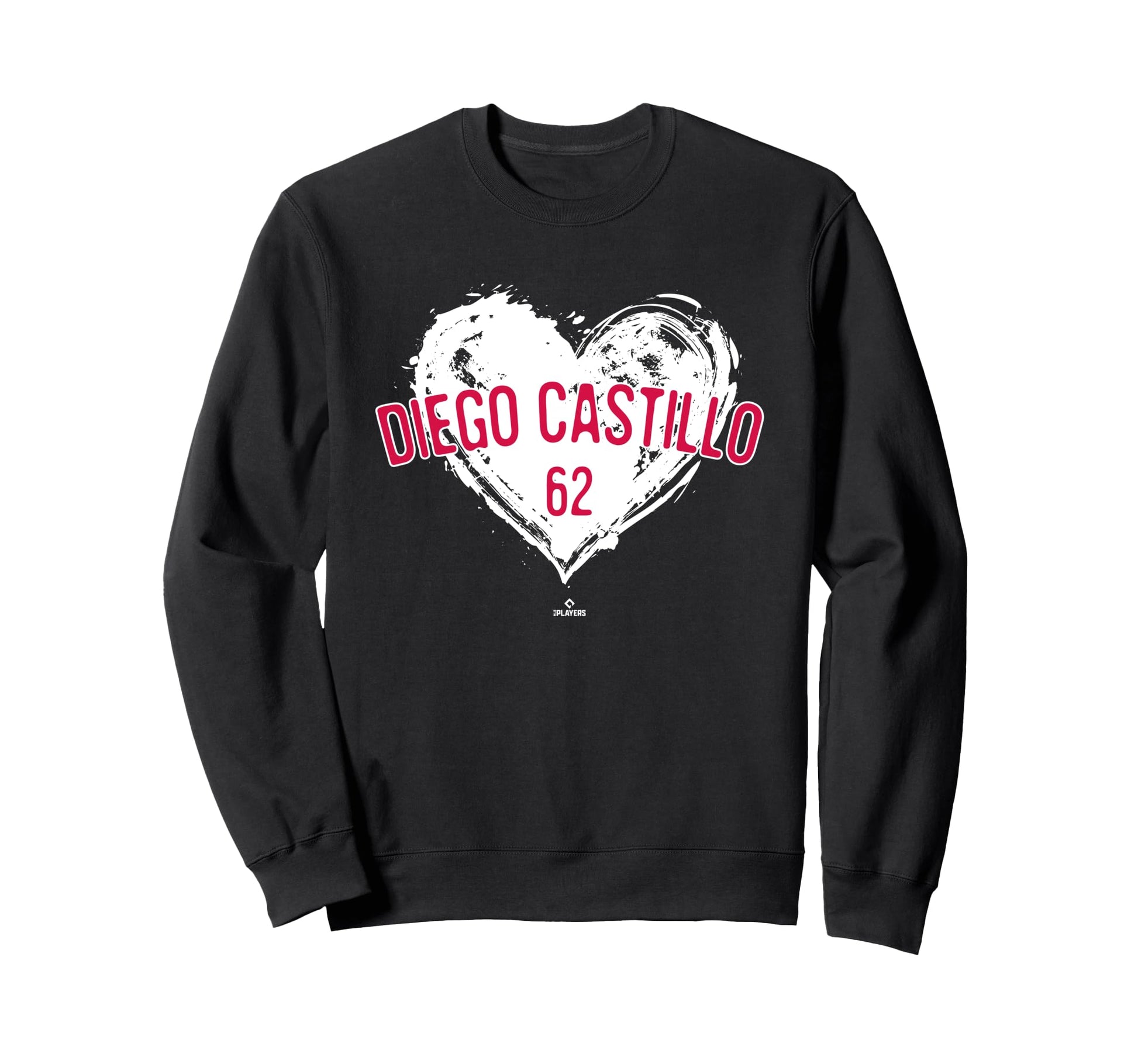 Distressed Heart Diego Castillo Sweatshirt - Trendy Graphic Unisex - T-Shirt, Sweatshirt, Hoodie