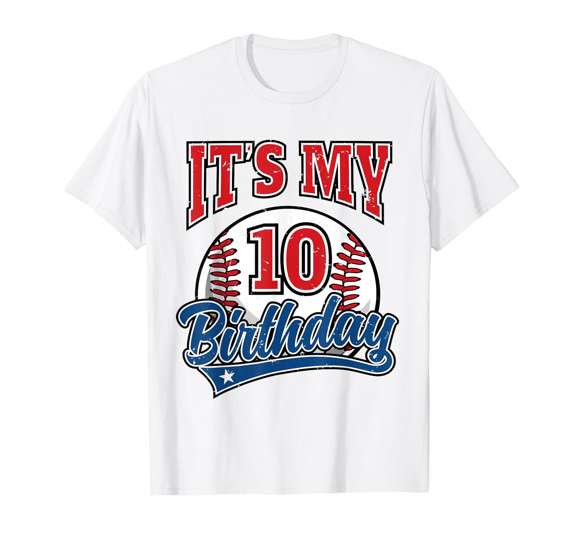 10 Years Old Baseball Player 10Th T-Shirt - Streetwear Style Men Women - T-Shirt, Sweatshirt, Hoodie