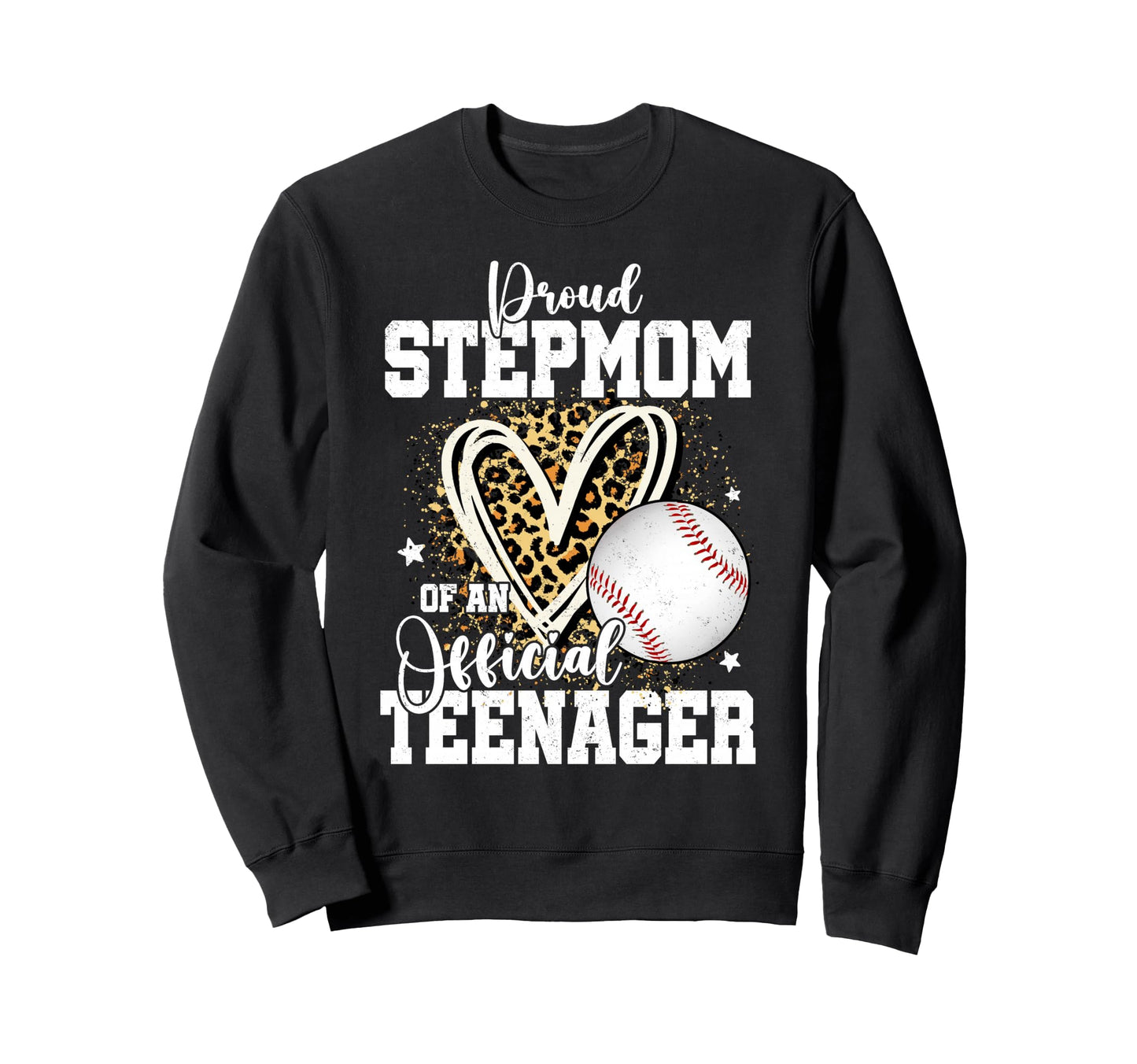 Proud Stepmom Teenager 13Th Birthday Sweatshirt - Custom Art Print Unisex - T-Shirt, Sweatshirt, Hoodie