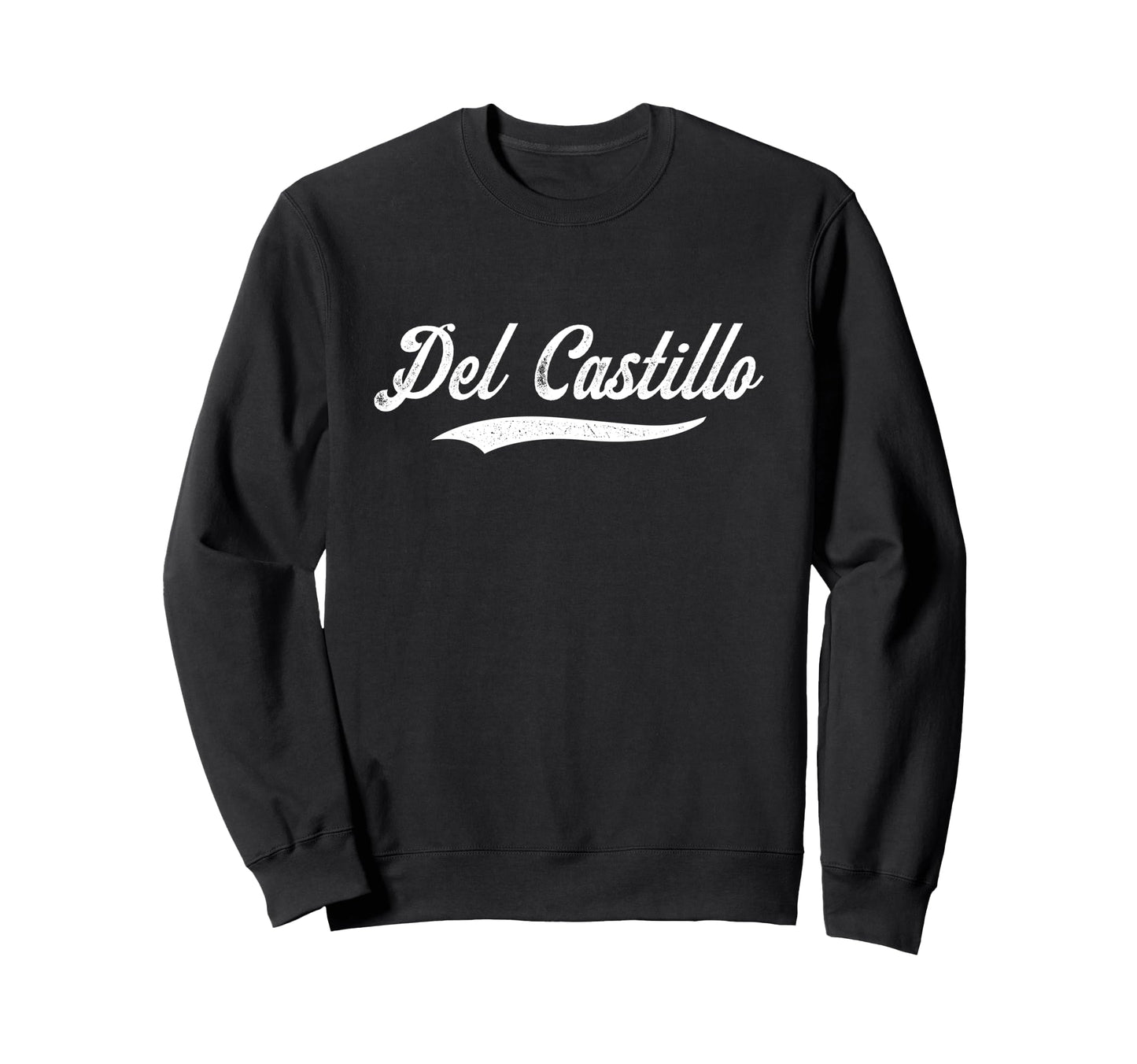 Distressed Script Adrian Del Sweatshirt - Custom Art Print Men Women - T-Shirt, Sweatshirt, Hoodie