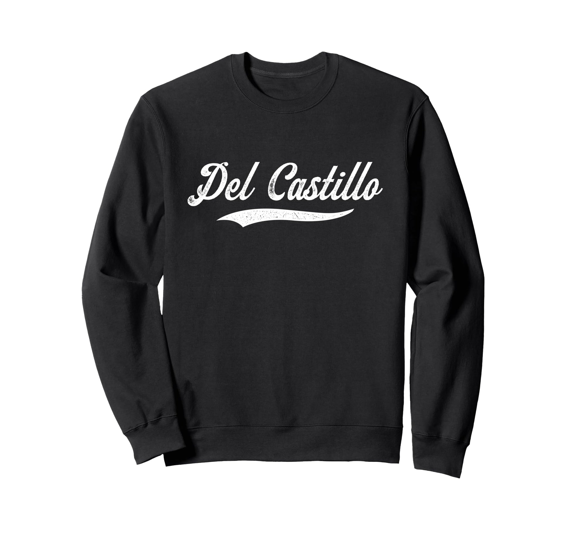 Distressed Script Adrian Del Sweatshirt - Custom Art Print Men Women - T-Shirt, Sweatshirt, Hoodie