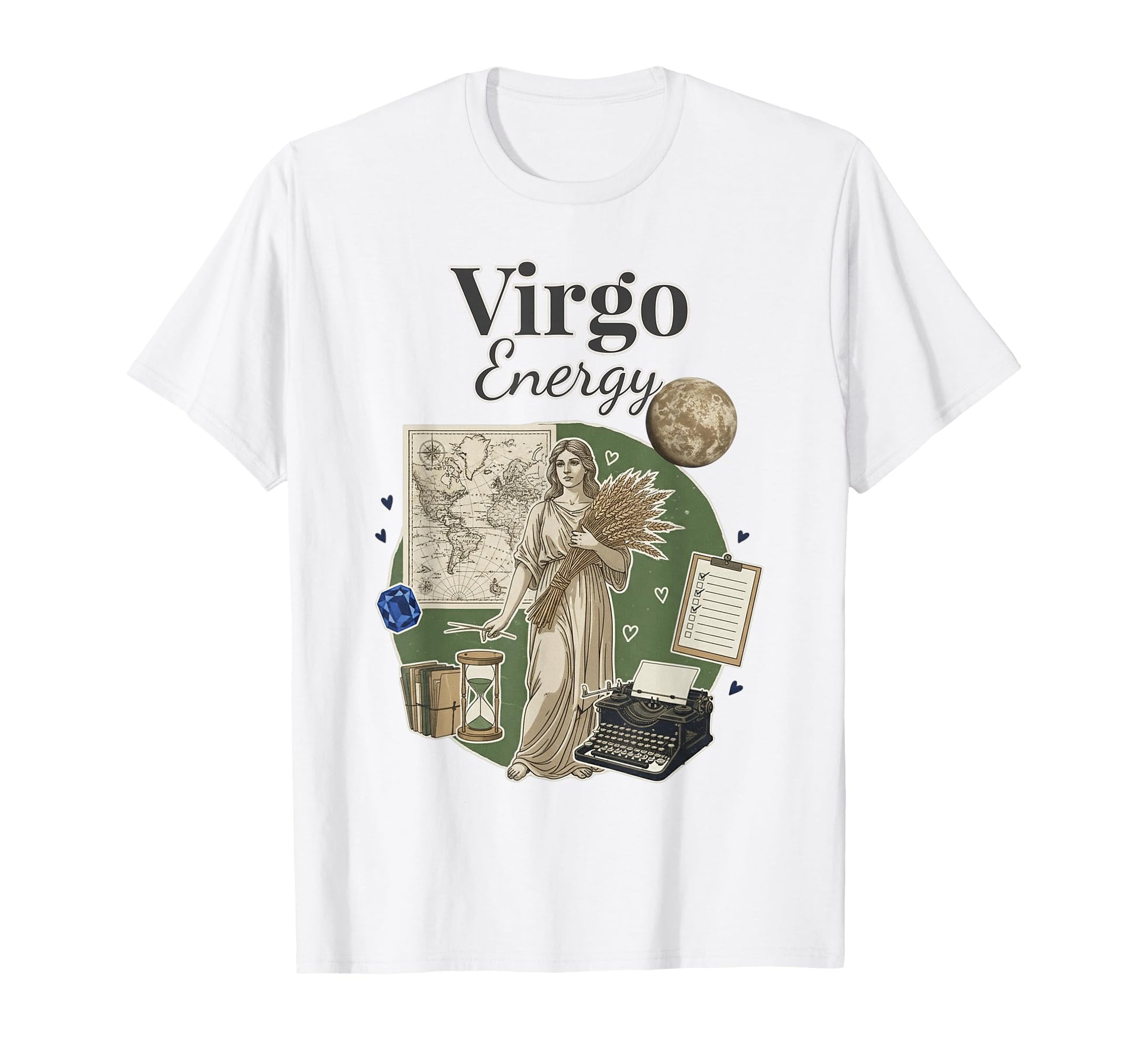 Virgo Energy Zodiac Birthday Y2K T-Shirt - Streetwear Style Unisex - T-Shirt, Sweatshirt, Hoodie