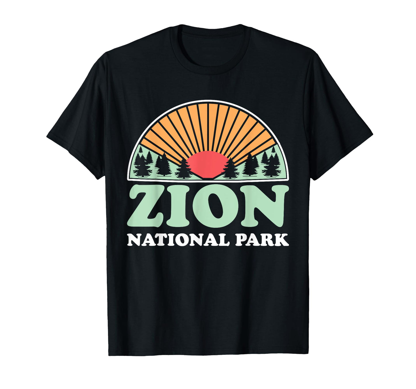 Utah Us Zion National Park T-Shirt - Fun Novelty Design for Adults - T-Shirt, Sweatshirt, Hoodie
