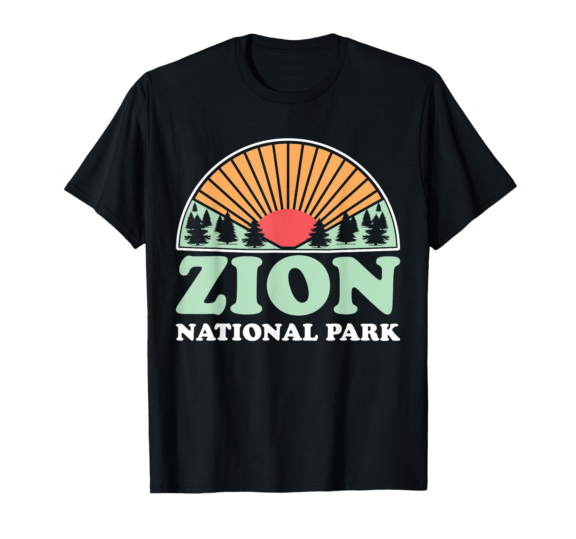 Utah Us Zion National Park T-Shirt - Fun Novelty Design for Adults - T-Shirt, Sweatshirt, Hoodie