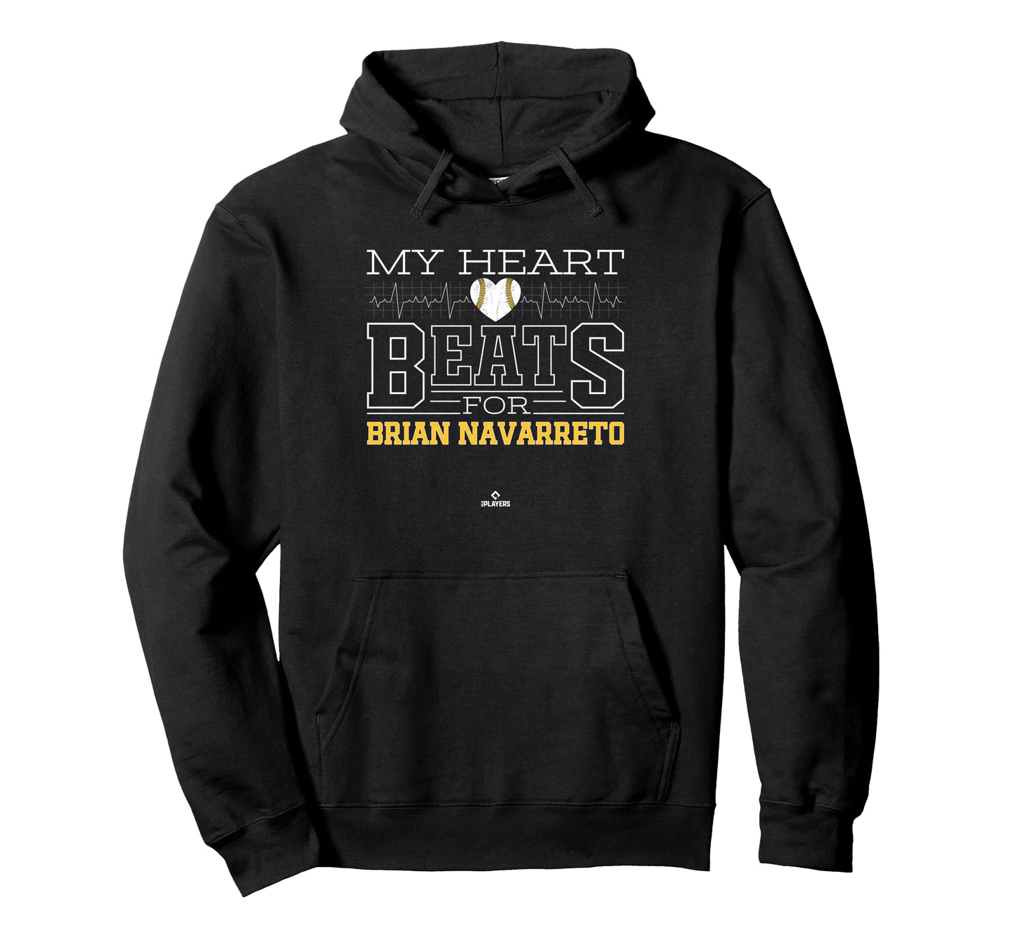 My Heart Beats Brian Navarreto Prospect Hoodie - Unique Graphic for Adults - T-Shirt, Sweatshirt, Hoodie