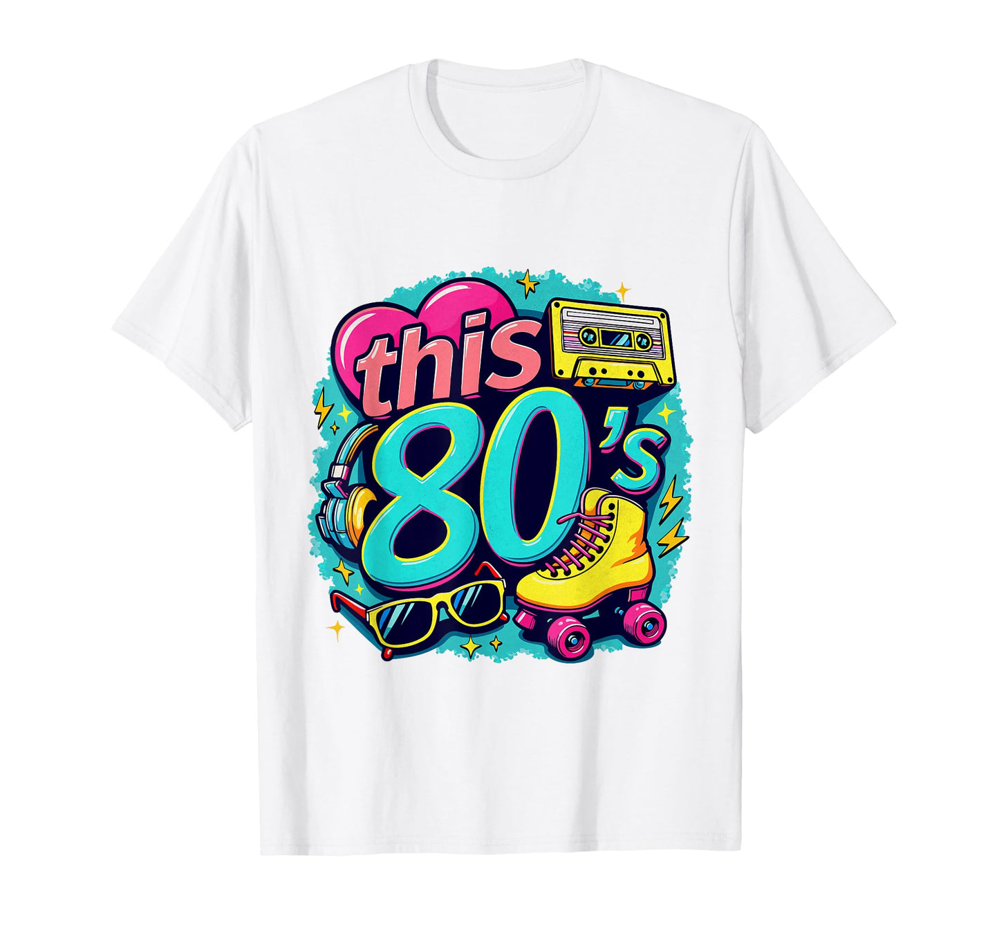 This 80S Bro Cassette Roller Skates T-Shirt - Novelty Apparel Men Women - T-Shirt, Sweatshirt, Hoodie