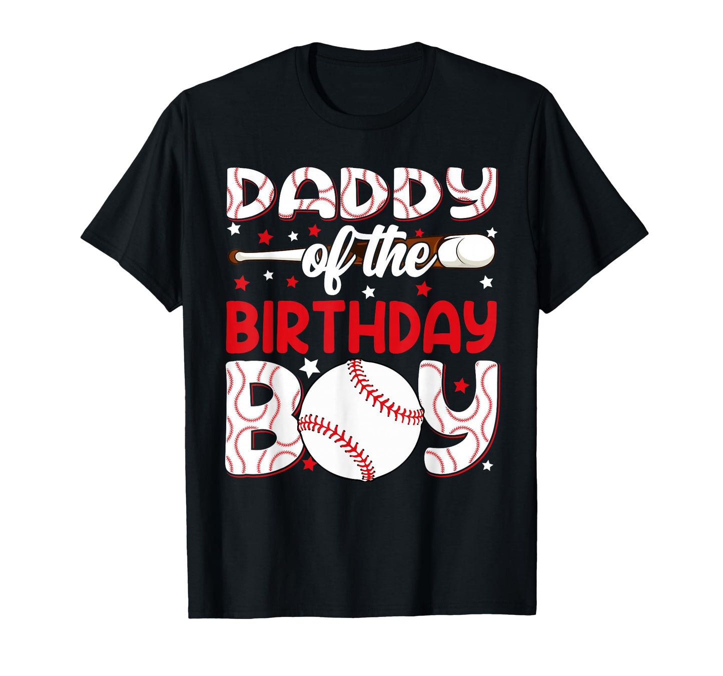 Daddy Birthday Baseball Party Family T-Shirt - Streetwear Style for Adults - T-Shirt, Sweatshirt, Hoodie