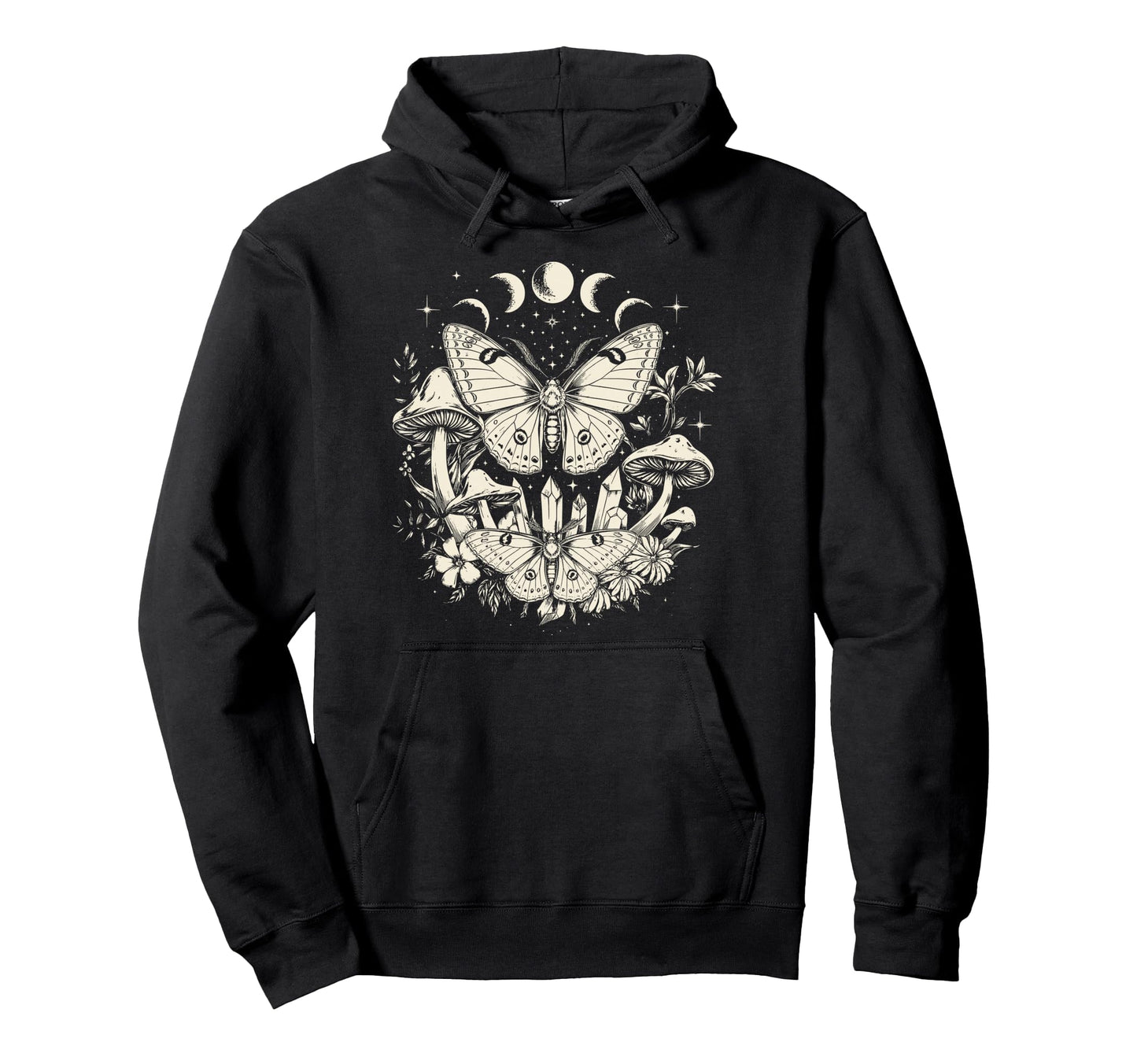 Butterfly Grunge Fairycore Therian Hoodie - Casual Everyday Wear Unisex - T-Shirt, Sweatshirt, Hoodie