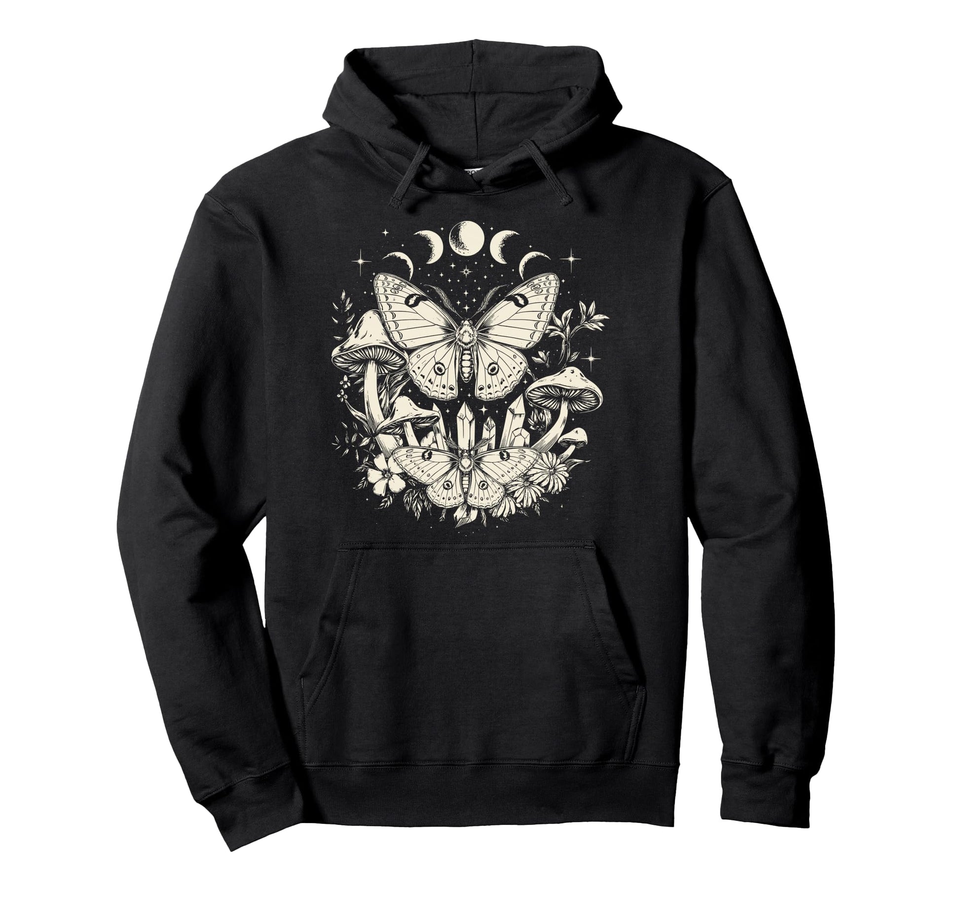 Butterfly Grunge Fairycore Therian Hoodie - Casual Everyday Wear Unisex - T-Shirt, Sweatshirt, Hoodie