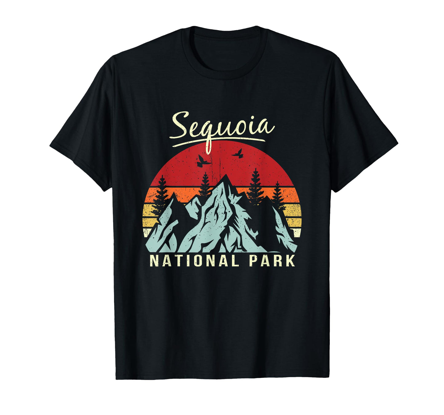 Hiking Camping Sequoia National Park T-Shirt - Unique Graphic for Adults - T-Shirt, Sweatshirt, Hoodie