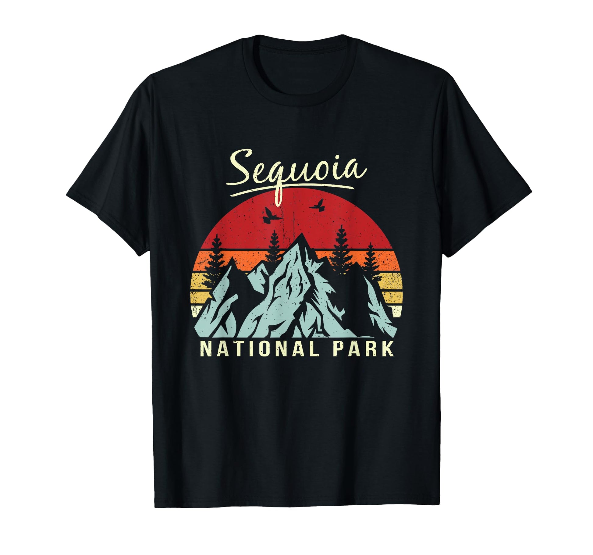 Hiking Camping Sequoia National Park T-Shirt - Unique Graphic for Adults - T-Shirt, Sweatshirt, Hoodie