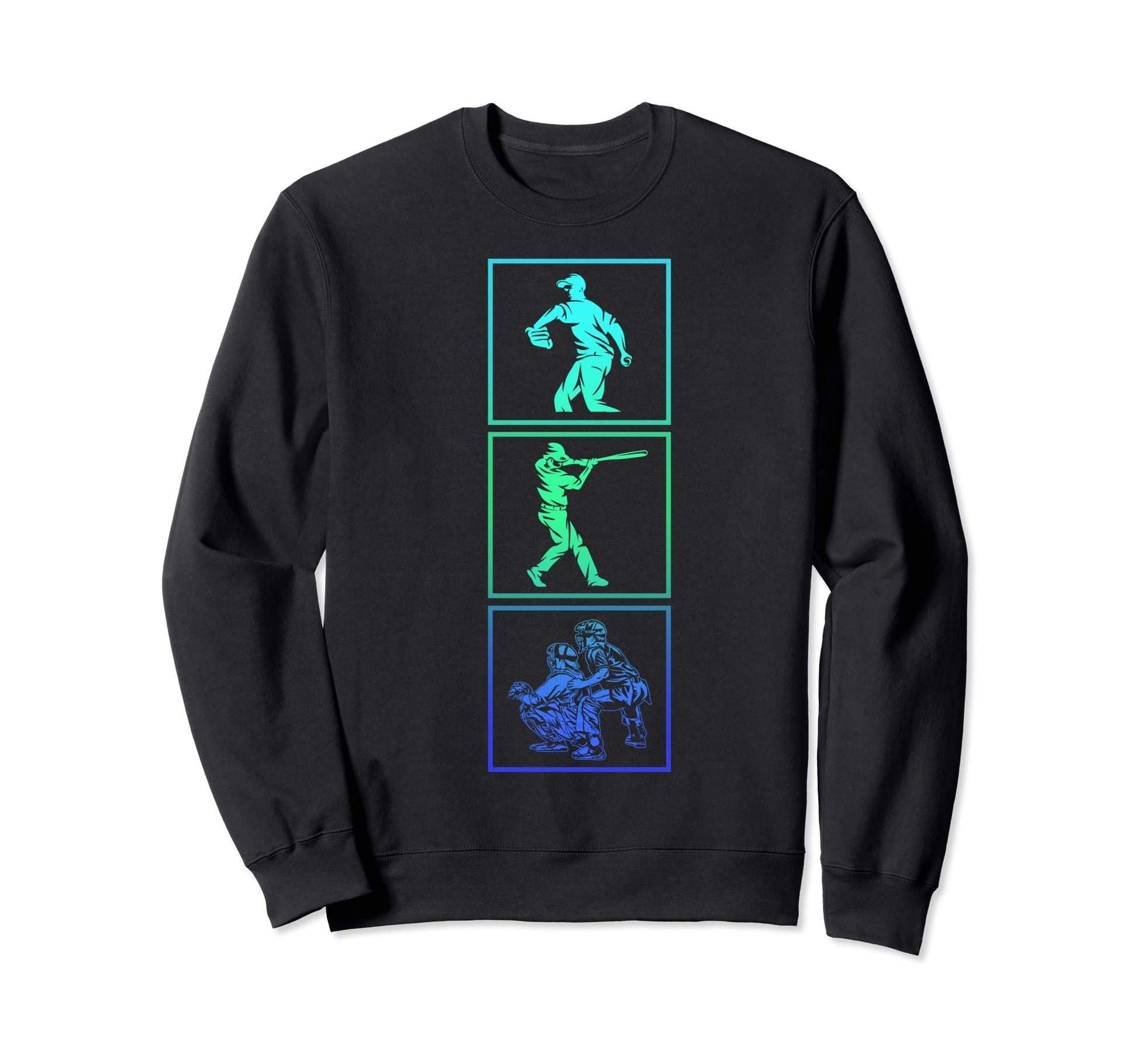 Baseball Player Batter Baseball Fan Sweatshirt - Unique Graphic Unisex - T-Shirt, Sweatshirt, Hoodie