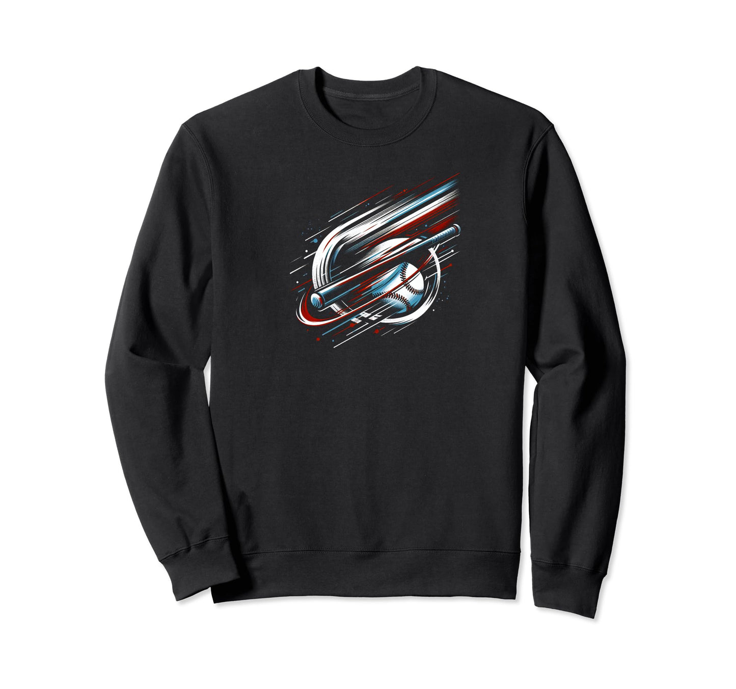 Dynamic Swing Illustration Sweatshirt - Custom Art Print Unisex - T-Shirt, Sweatshirt, Hoodie