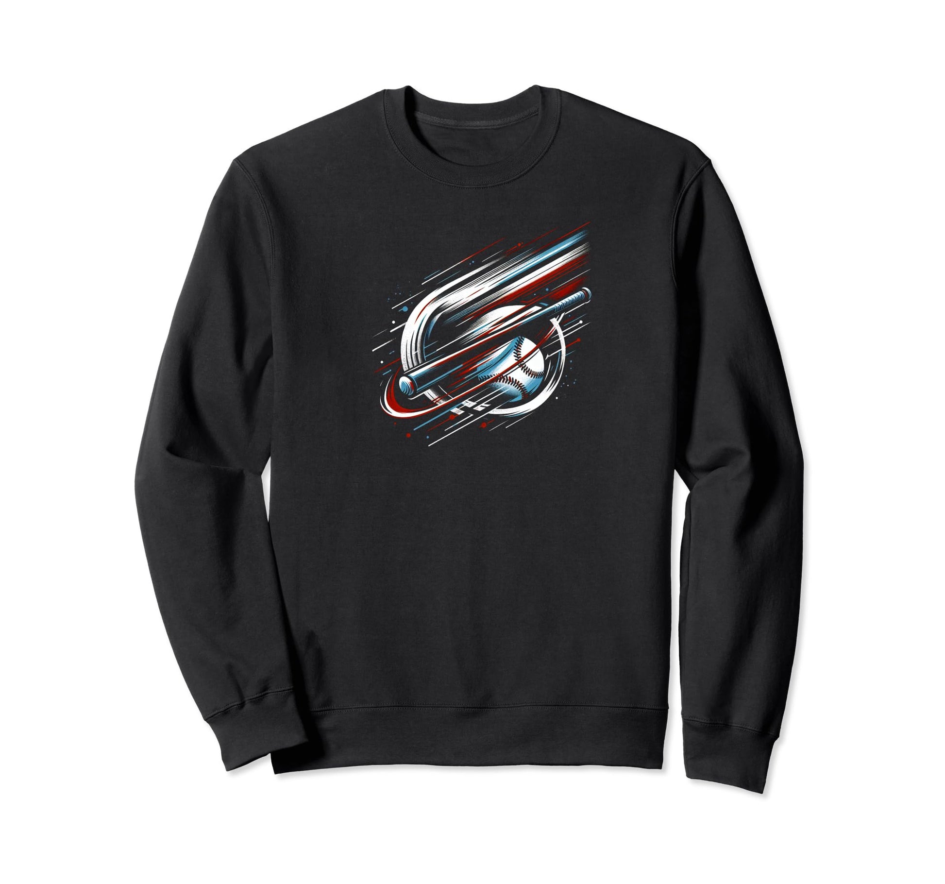Dynamic Swing Illustration Sweatshirt - Custom Art Print Unisex - T-Shirt, Sweatshirt, Hoodie