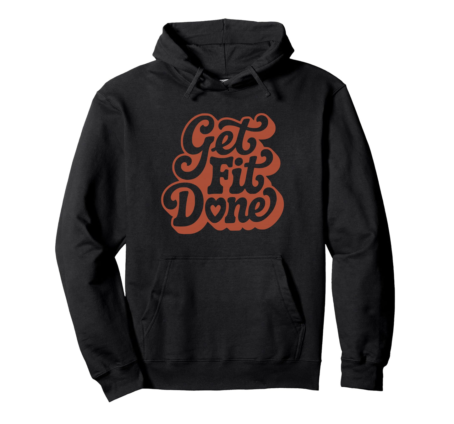 Groovy 3D Typography Workout Hoodie - Aesthetic Graphic Men Women - T-Shirt, Sweatshirt, Hoodie