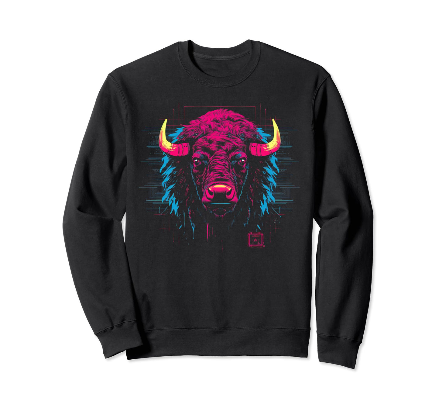 Buffalo Vaporwave Retrowave Sweatshirt - Aesthetic Graphic Unisex - T-Shirt, Sweatshirt, Hoodie