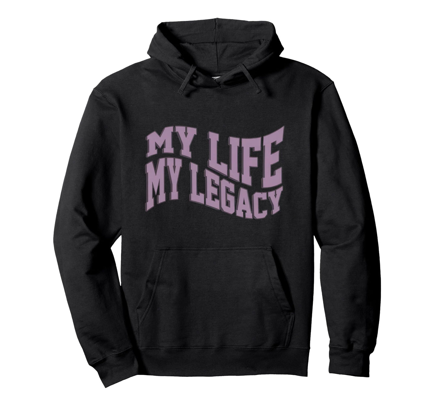 Bold Distorted Typography Grunge Hoodie - Streetwear Style Men Women - T-Shirt, Sweatshirt, Hoodie