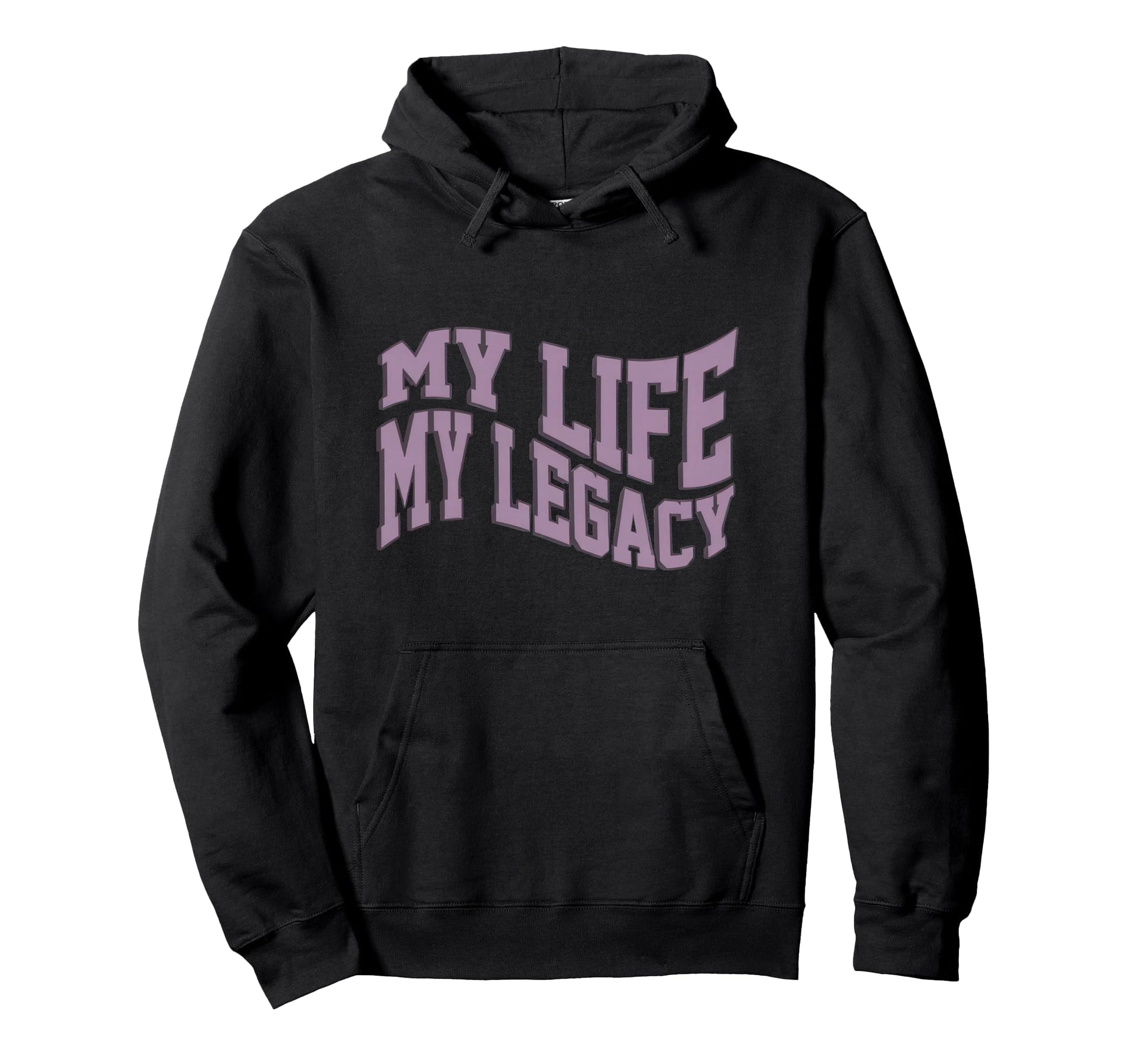 Bold Distorted Typography Grunge Hoodie - Streetwear Style Men Women - T-Shirt, Sweatshirt, Hoodie