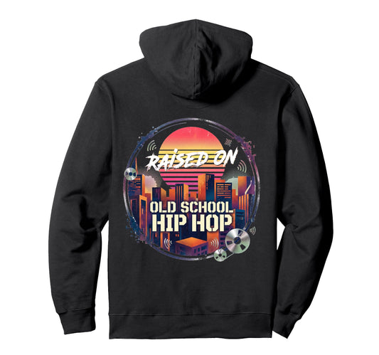 80S 90S Hip Hop Cd Gift Synthwave Sunset Hoodie - Graphic Print for Adults - T-Shirt, Sweatshirt, Hoodie