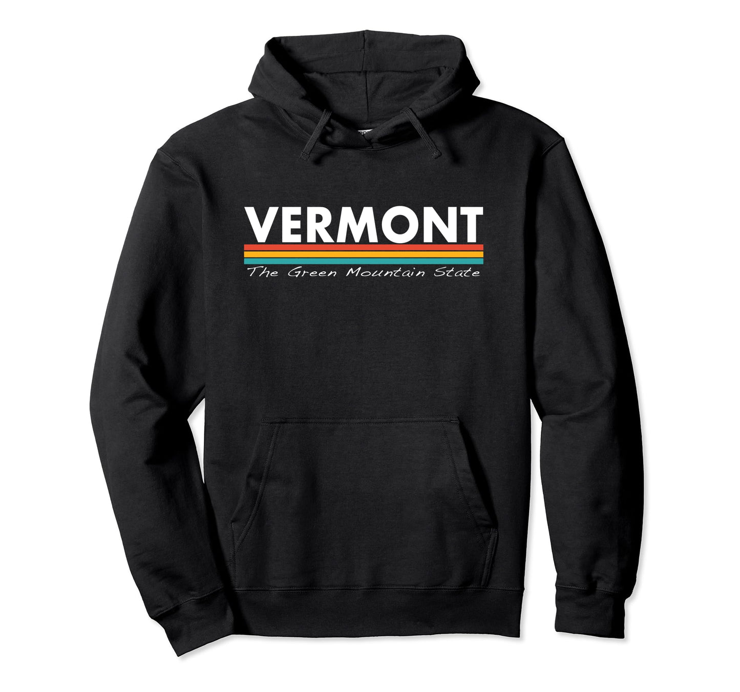 Vermont Stripes Hoodie - Graphic Print Men Women - T-Shirt, Sweatshirt, Hoodie
