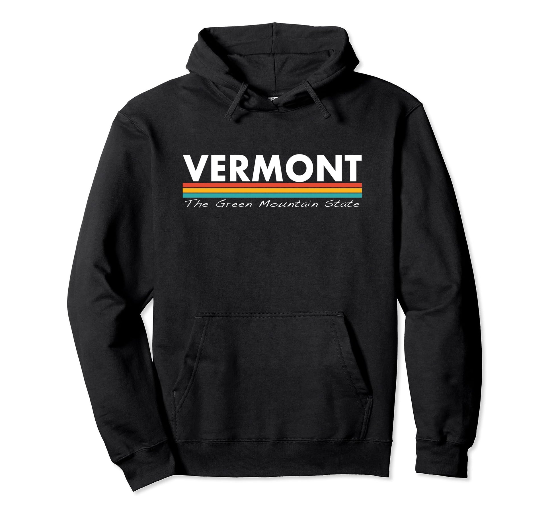 Vermont Stripes Hoodie - Graphic Print Men Women - T-Shirt, Sweatshirt, Hoodie