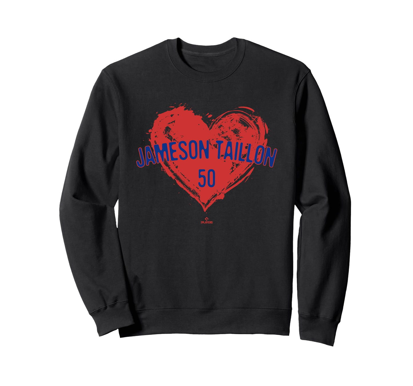 Distressed Heart Jameson Taillon Sweatshirt - Minimalist Print for Adults - T-Shirt, Sweatshirt, Hoodie