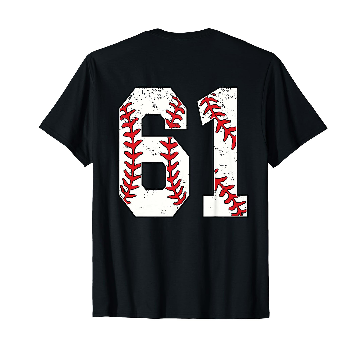 Number 61 Baseball Jersey Number 61 T-Shirt - Novelty Apparel Men Women - T-Shirt, Sweatshirt, Hoodie