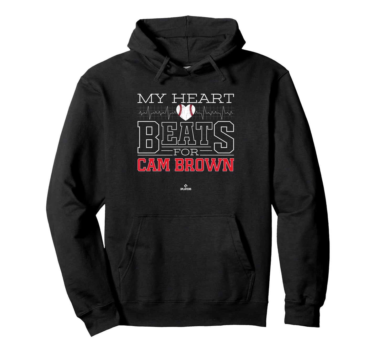 My Heart Beats Cam Brown Prospect Hoodie - Aesthetic Graphic Unisex - T-Shirt, Sweatshirt, Hoodie