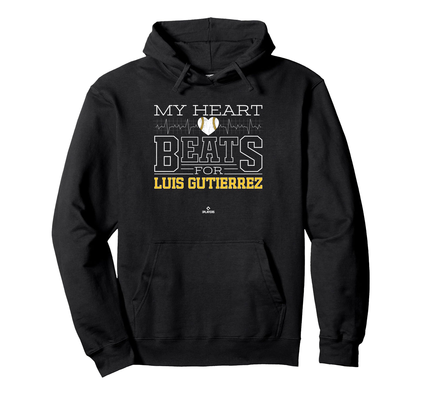 My Heart Beats Luis Gutierrez Hoodie - Casual Everyday Wear for Adults - T-Shirt, Sweatshirt, Hoodie