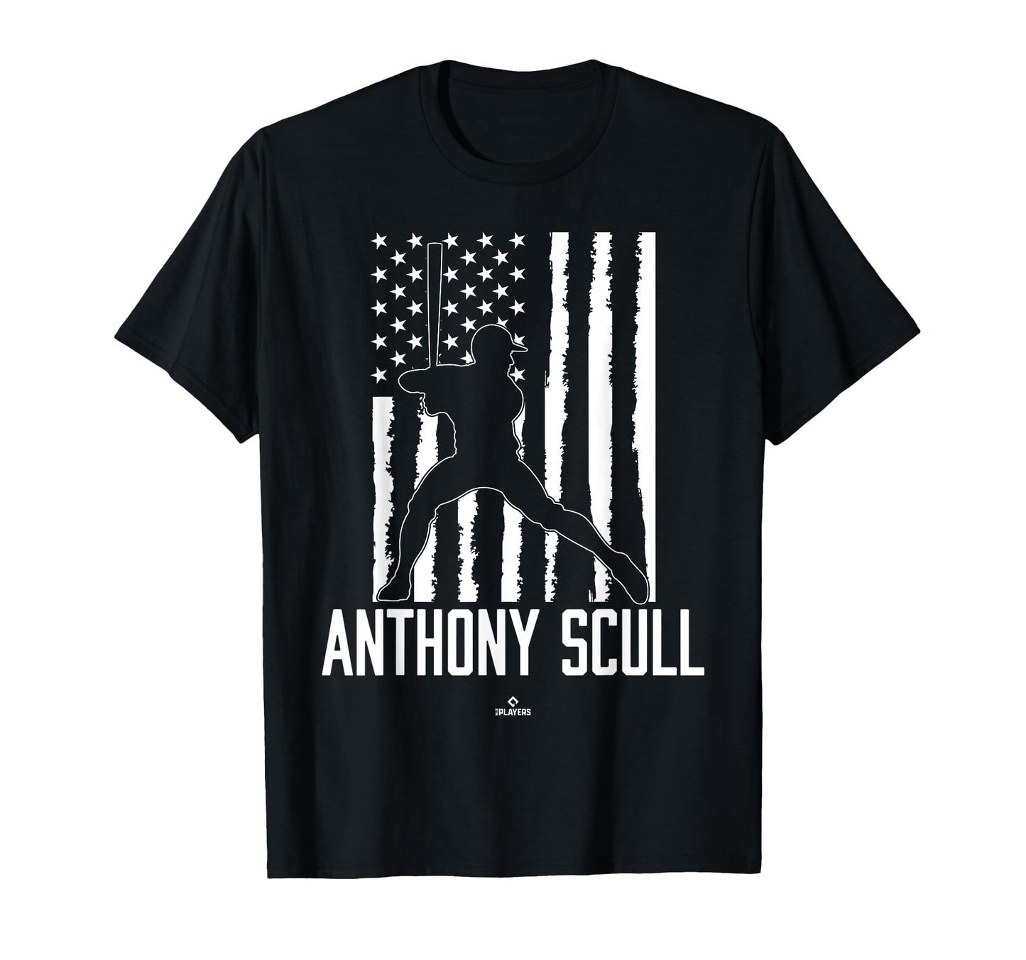 Distressed Flag Swing Anthony Scull T-Shirt - Custom Art Print Men Women - T-Shirt, Sweatshirt, Hoodie