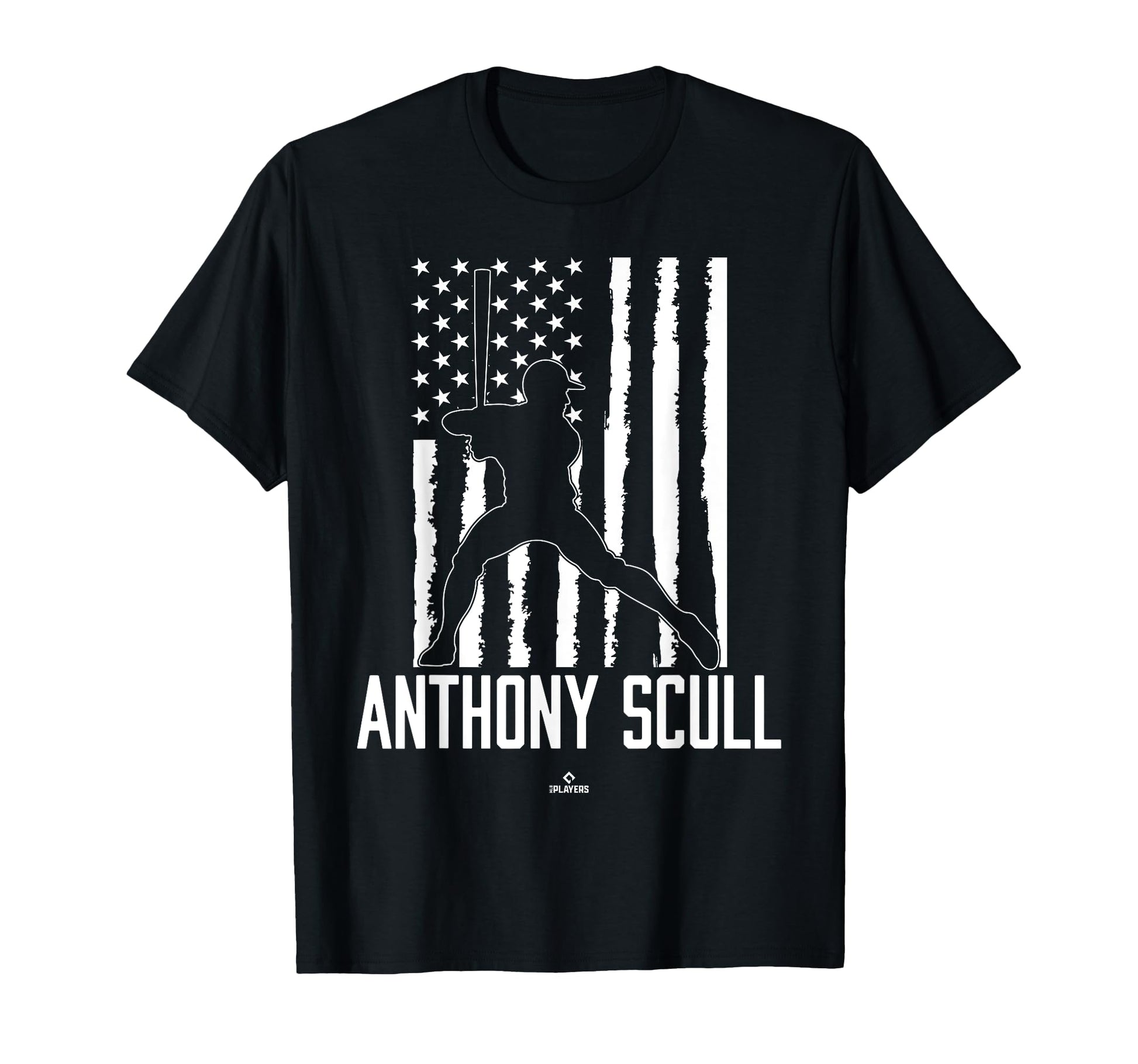 Distressed Flag Swing Anthony Scull T-Shirt - Custom Art Print Men Women - T-Shirt, Sweatshirt, Hoodie