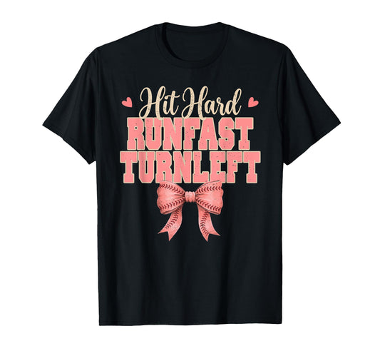 Baseball Auntie Coquette Bow Hit T-Shirt - Aesthetic Graphic for Adults - T-Shirt, Sweatshirt, Hoodie