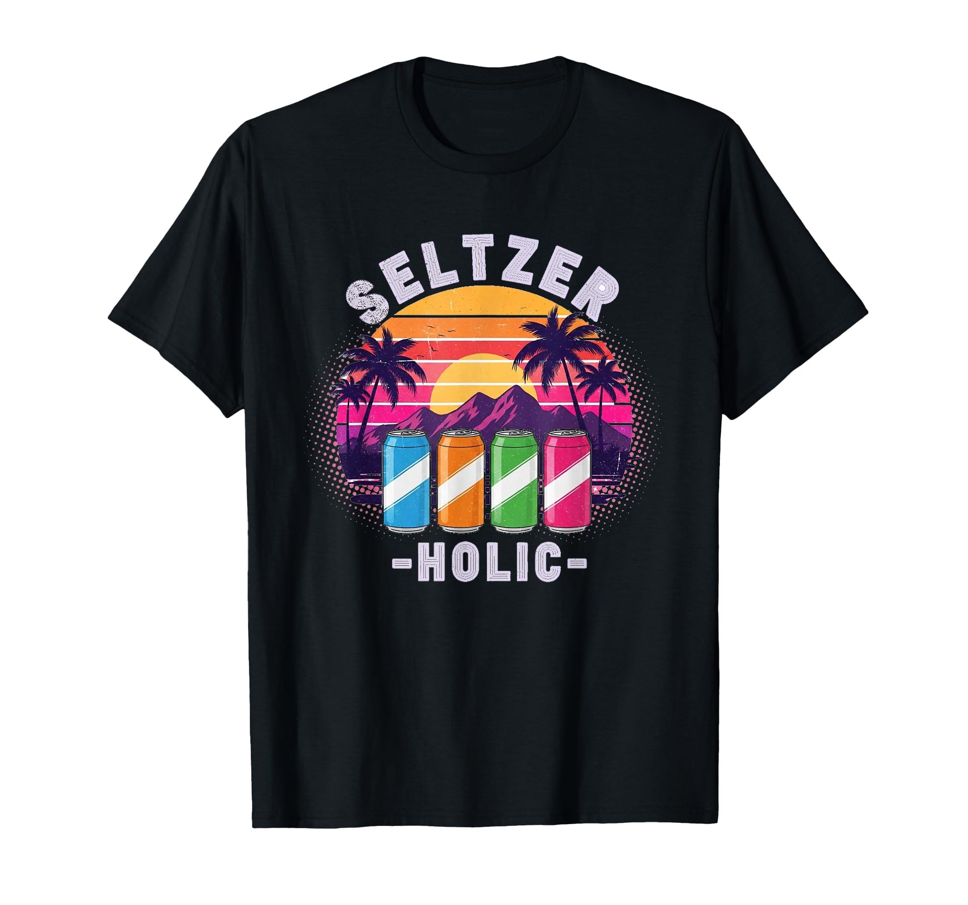 Funny Drinking Party Hard Seltzer T-Shirt - Unique Graphic for Adults - T-Shirt, Sweatshirt, Hoodie