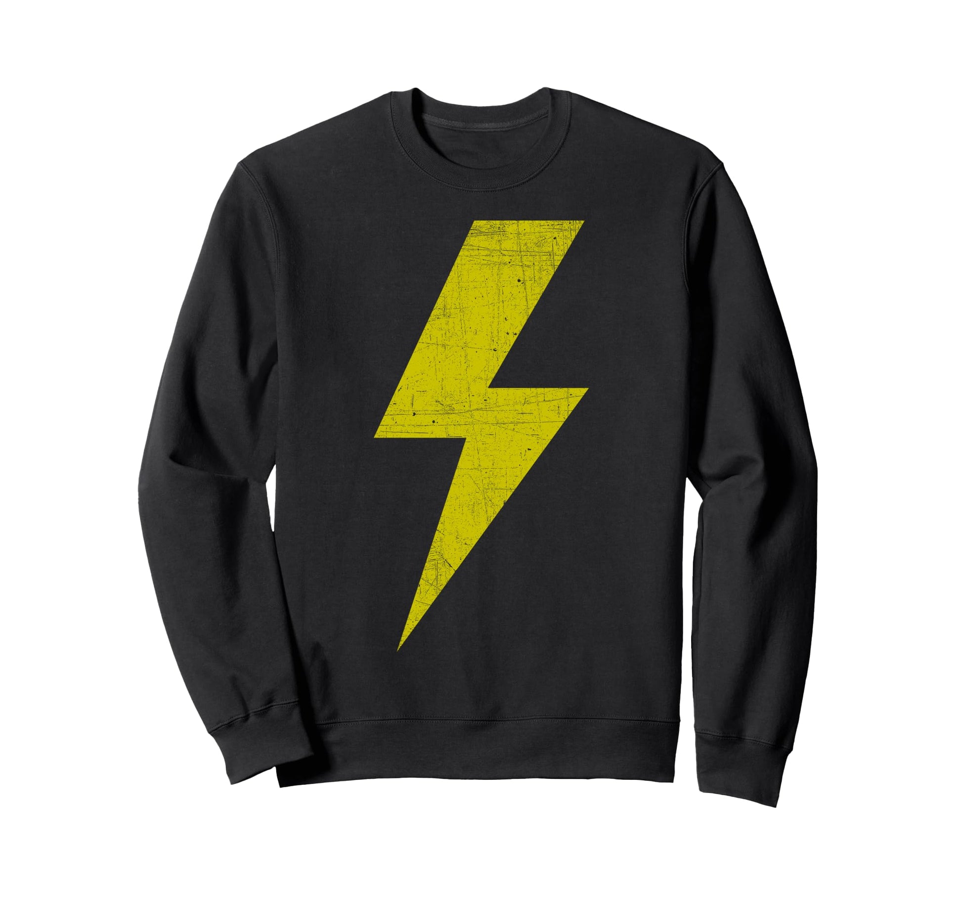 Yellow Team Bolt Lightning Game Sweatshirt - Trendy Graphic Unisex - T-Shirt, Sweatshirt, Hoodie